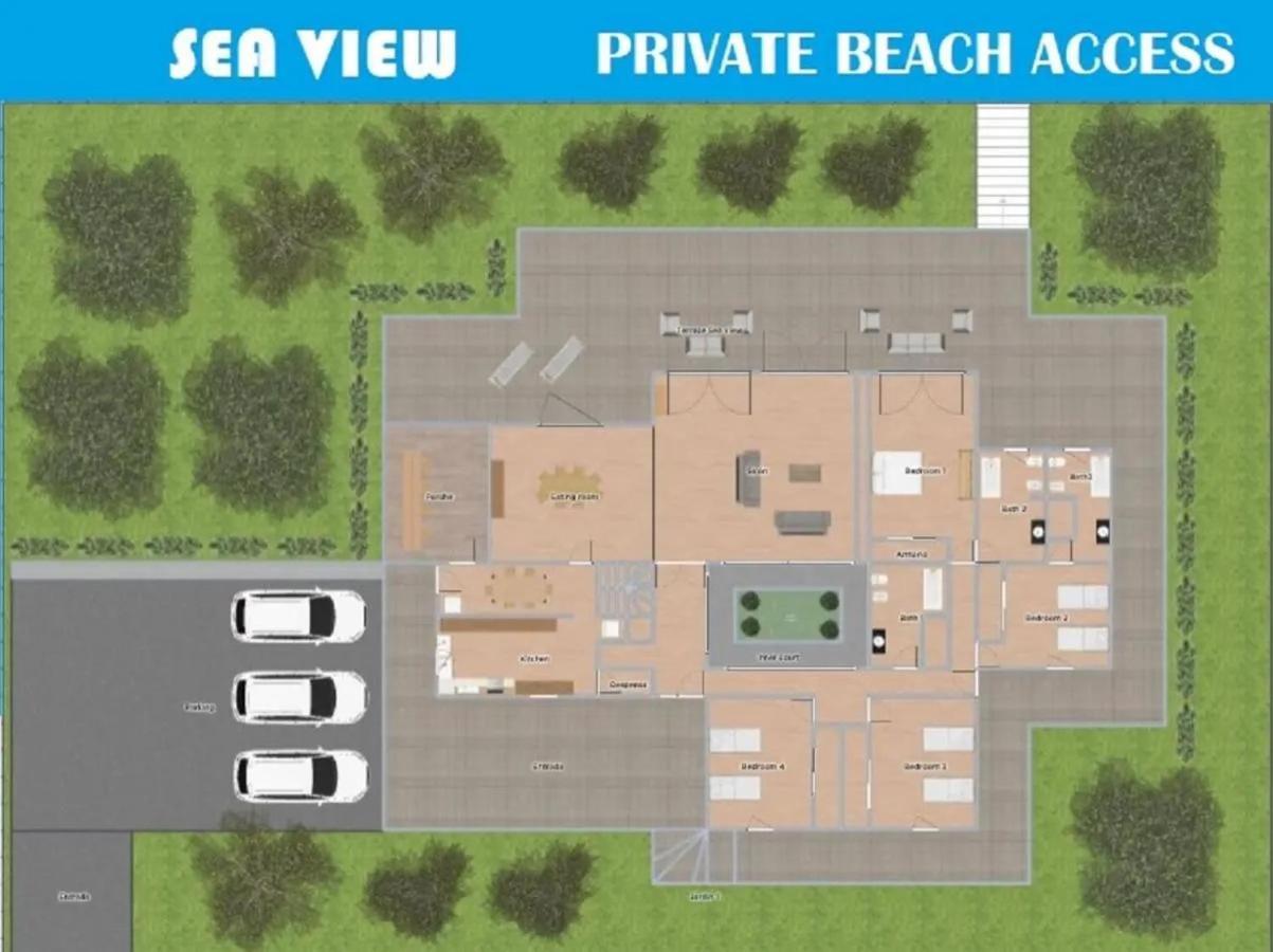 Casa Aladern On The Beach Mhm 폰트 데 사 칼라 외부 사진